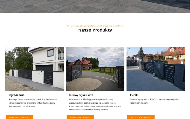 Budsystem — zbliżenie strony