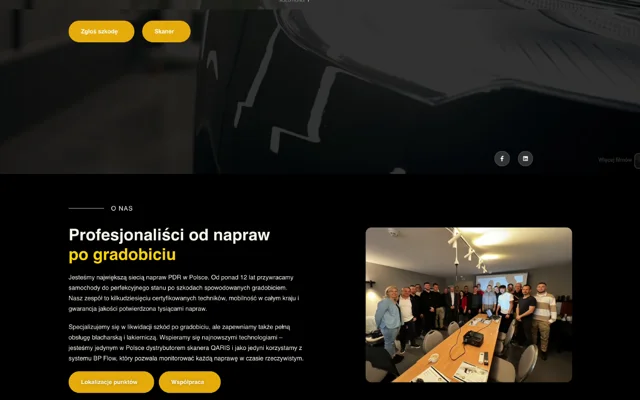 GOPDR — zbliżenie strony