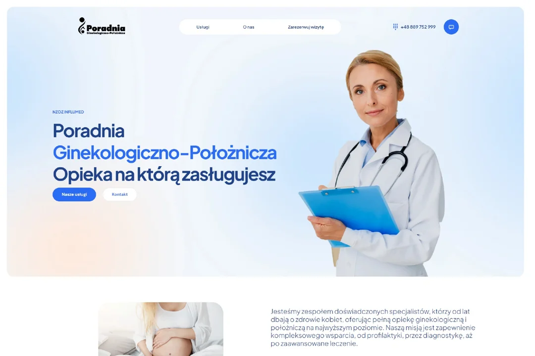 Influmed: strona główna — fragment