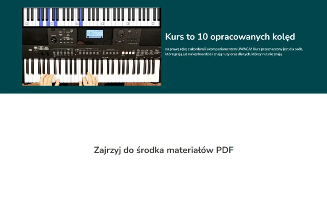 Power Music — zbliżenie strony