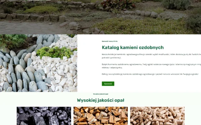Skład Ładyga — zbliżenie strony