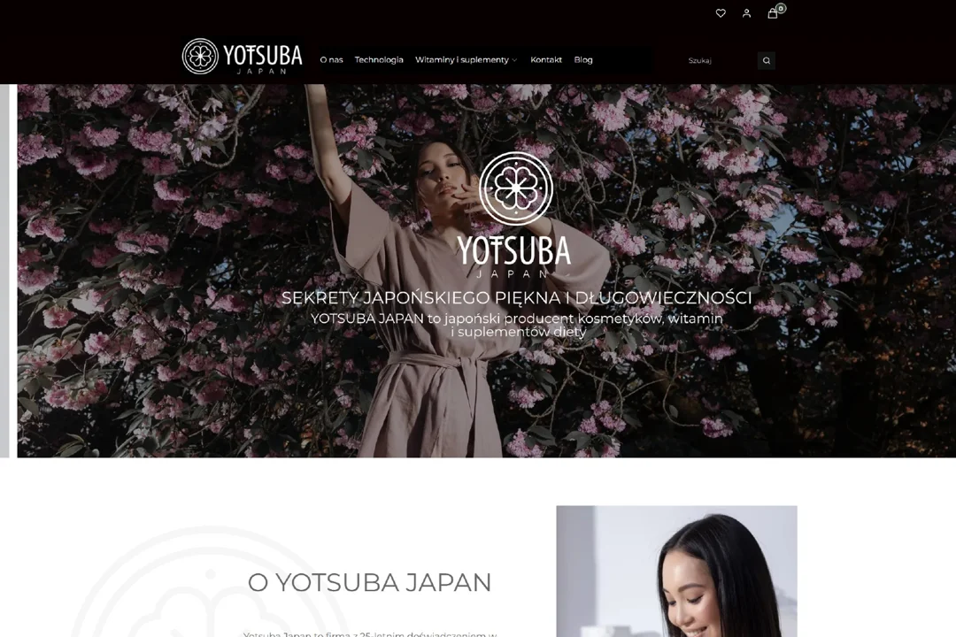Yotsuba Japan: strona główna — fragment